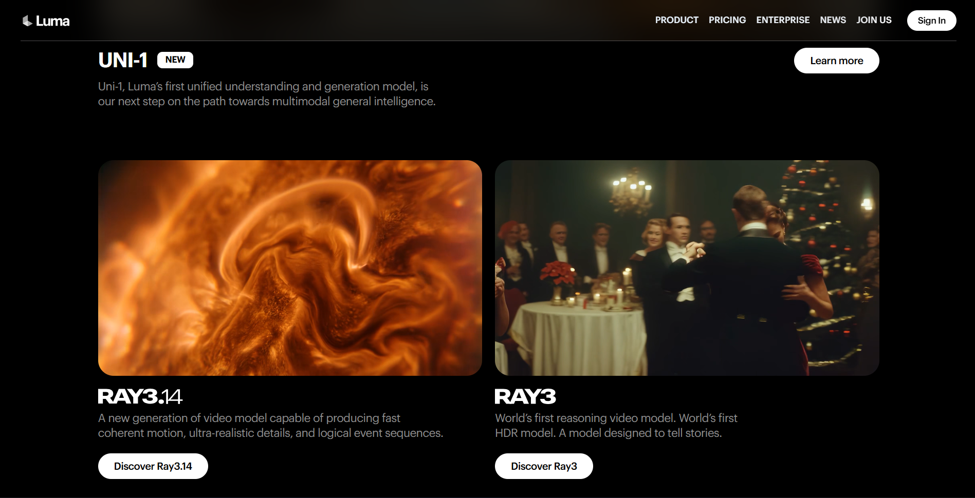 Luma AI Dream Machine
