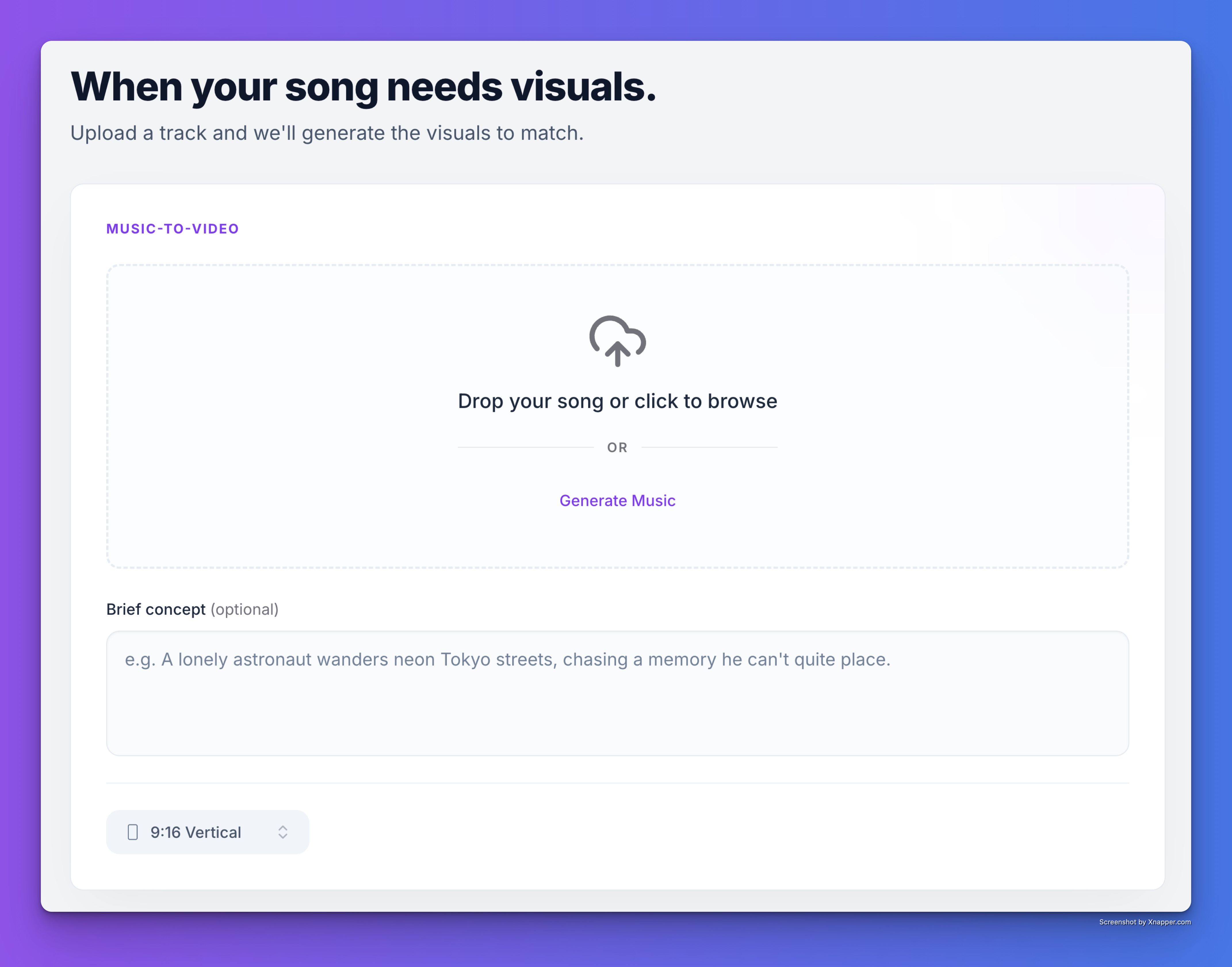 music-video-generation