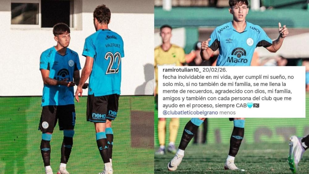 Belgrano: Recambio generacional en el Gigante con la salida de Vázquez y el debut de Tulián