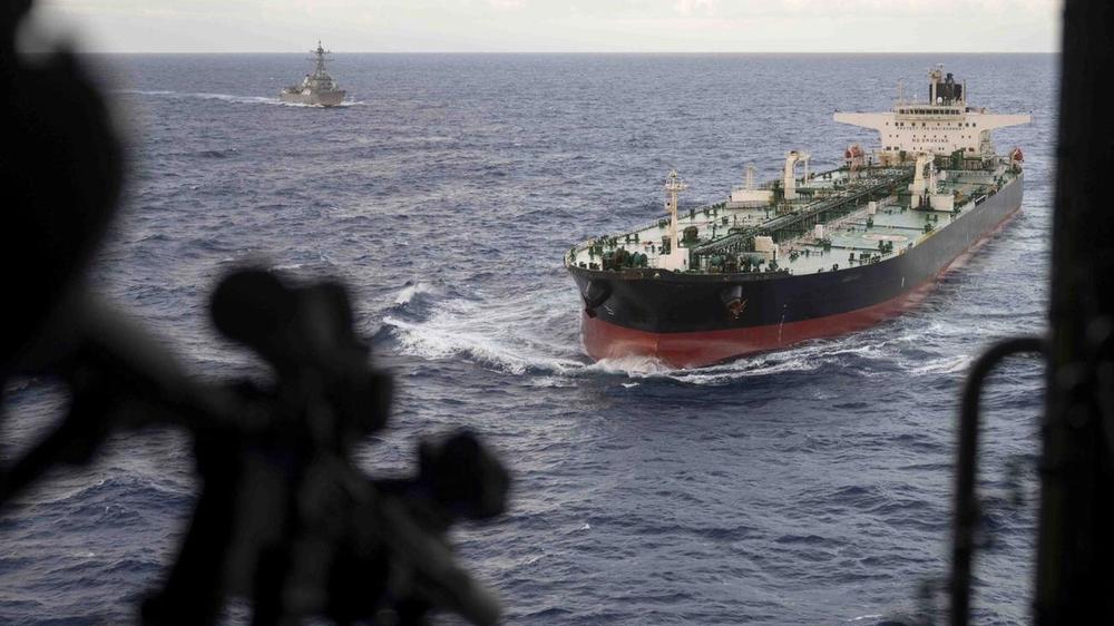 Buque petrolero, interceptado en aguas del Índico por autoridades de EE.UU.