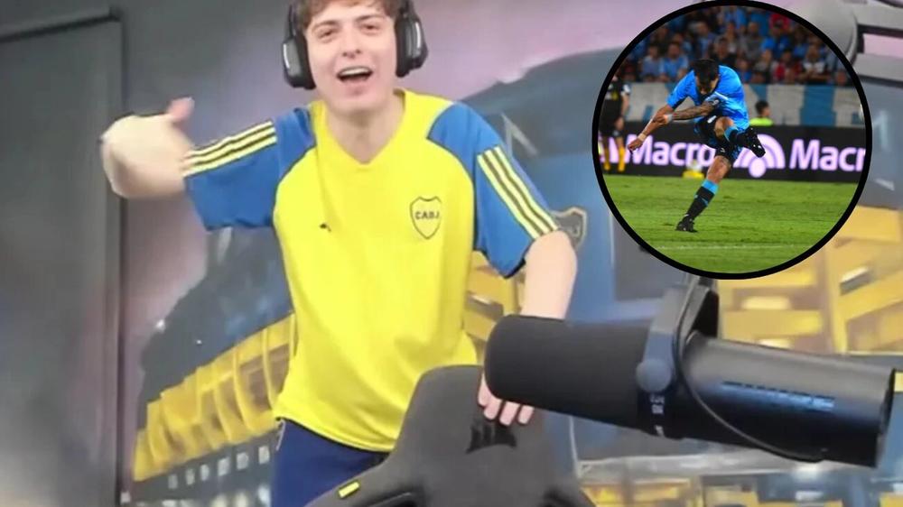 Davoo Xeneize celebra gol de Zelarayán con sorpresiva confesión sobre su simpatía futbolística en Córdoba