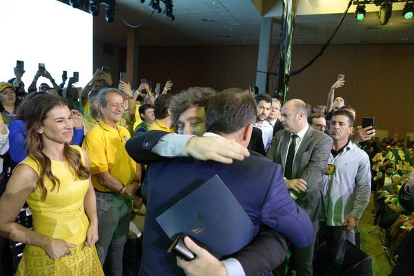 Milei disertó en San Pablo: fuerte apoyo a la oposición brasileña y críticas al oficialismo de Lula da Silva