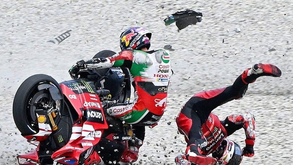 Grave accidente de Álex Márquez en el Gran Premio de Cataluña de MotoGP