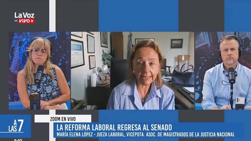 Magistrada advierte sobre presunto plan para disolver la Justicia Nacional del Trabajo