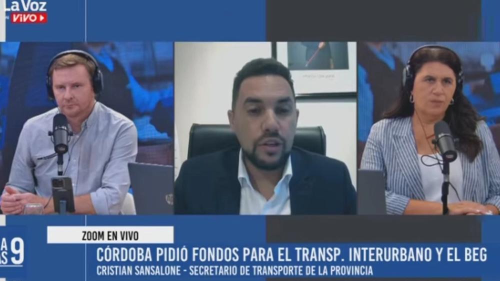 Córdoba exige a la Nación la remisión de fondos adeudados para transporte y Boleto Educativo