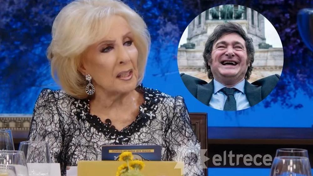 Mirtha Legrand expresa su postura sobre el cierre de Fate y la reforma laboral