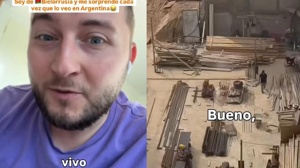 Experiencia cultural en Argentina: Bielorruso sorprende con observaciones sobre la construcción local