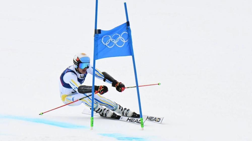 Destacada actuación de Tiziano Gravier en el slalom gigante olímpico invernal