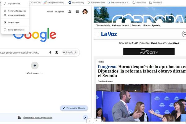 Chrome Introduce la "Vista Dividida": Una Herramienta para Optimizar la Multitarea