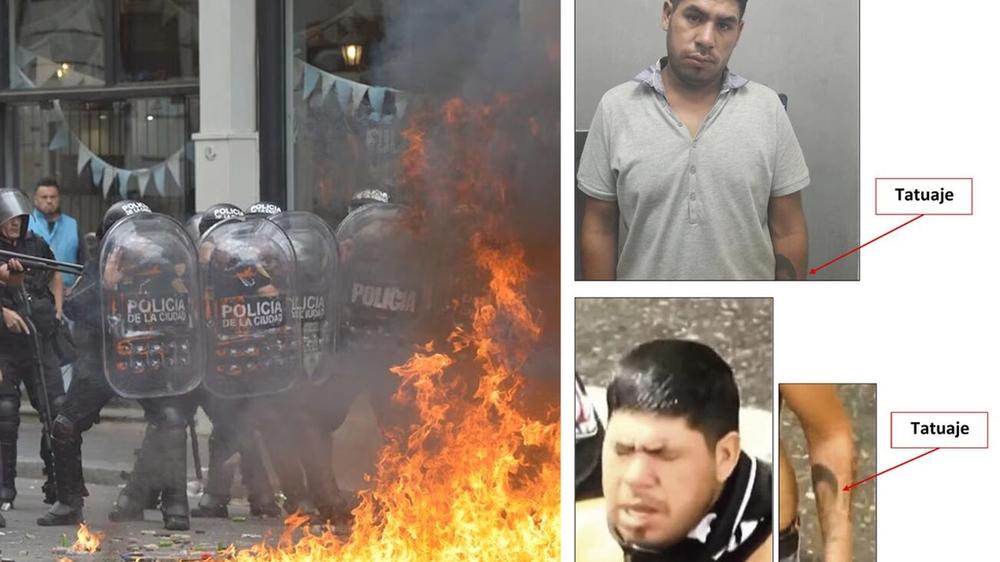 Dos Individuos Aprehendidos por Lanzar Artefactos Incendiarios Durante Manifestación