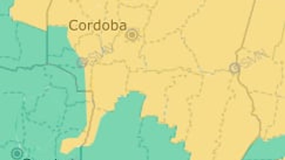 Córdoba bajo alerta: Se anticipan tormentas intensas con potencial granizo