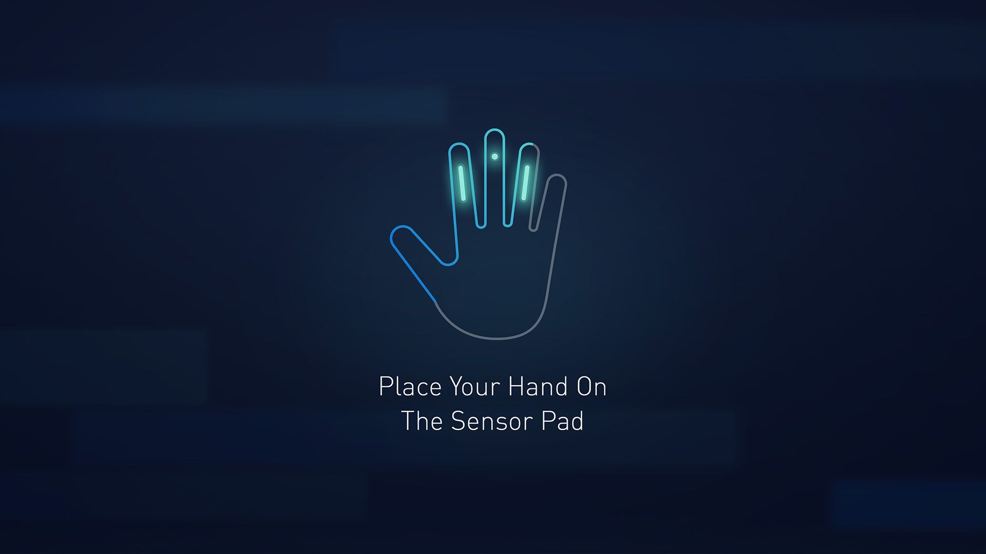 Onboarding screen at the start of the experience