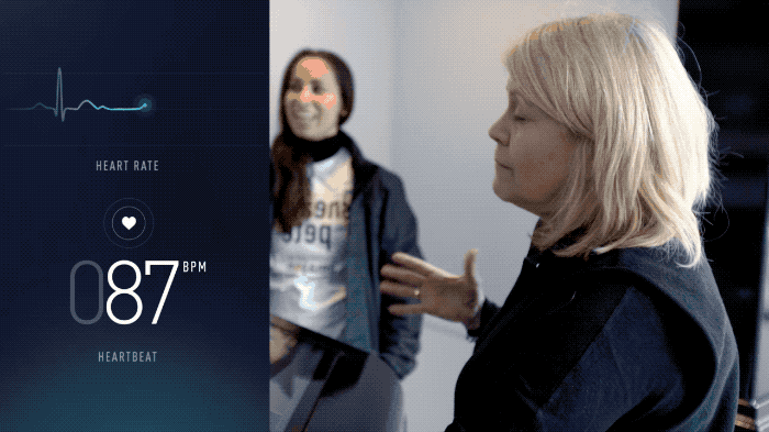 Talking to the lie detector gif