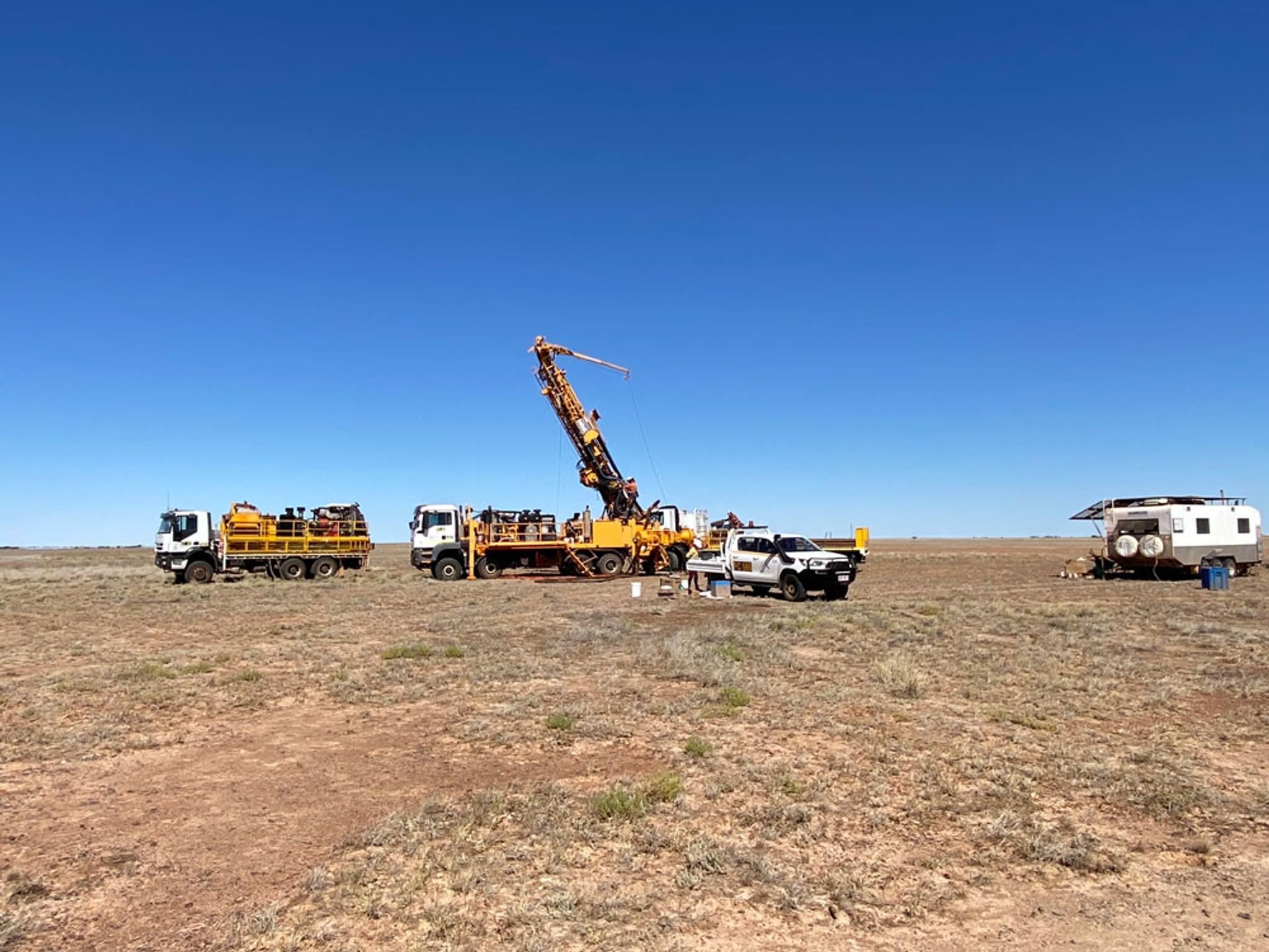 Cranes in operation