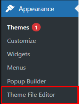 WP Theme Editor