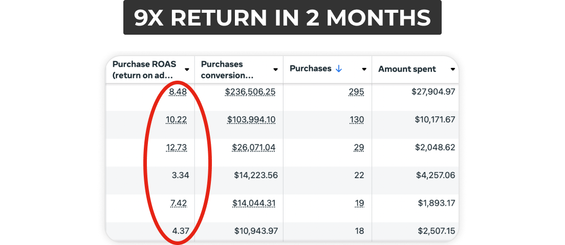 Meta ads growth case by UAWC