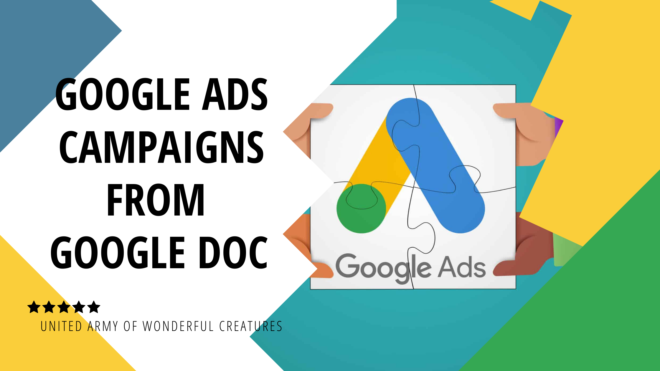 Script: Set up Google Ads Campaigns Directly from Google Doc