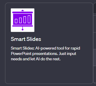ChatGPT plugin: Smart Slides