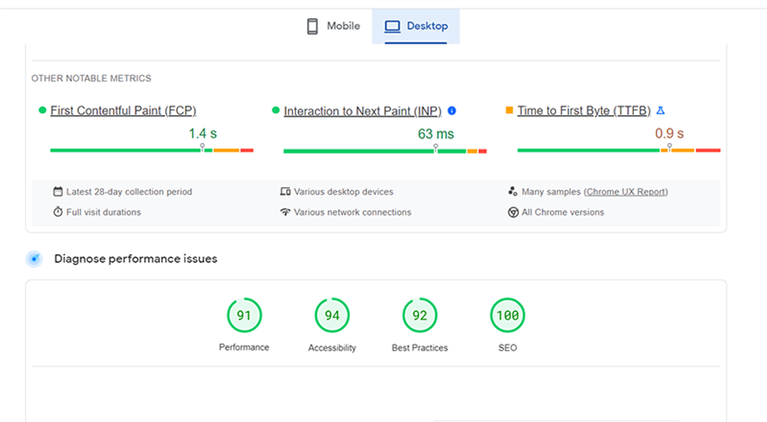 Google PageSpeed Insights