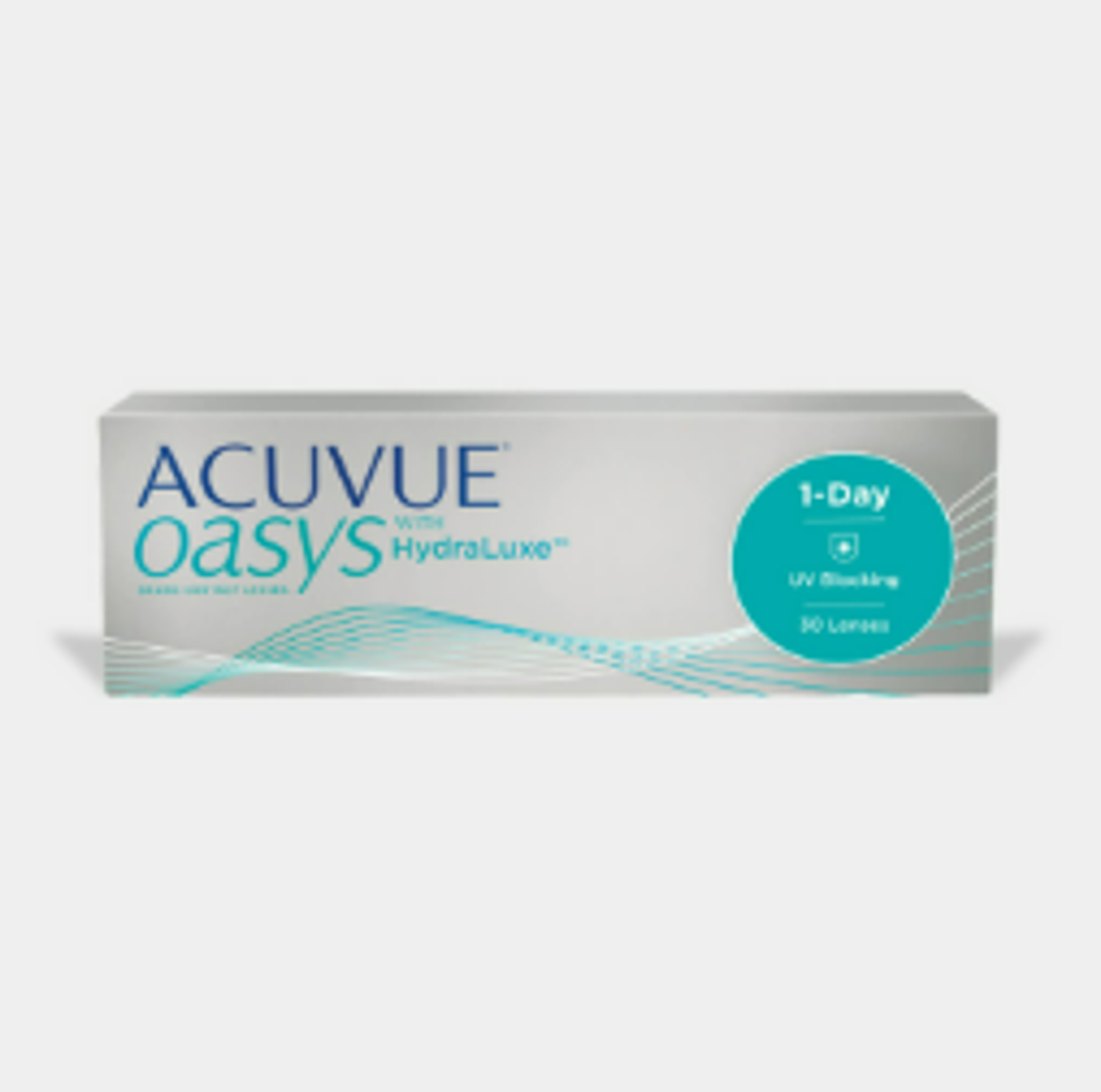 ACUVUE OASYS HydraLuxe contact lenses box