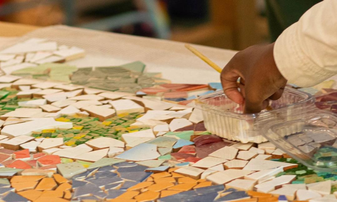 Mosaic Mayhem with Art Catcher! at Burghley There