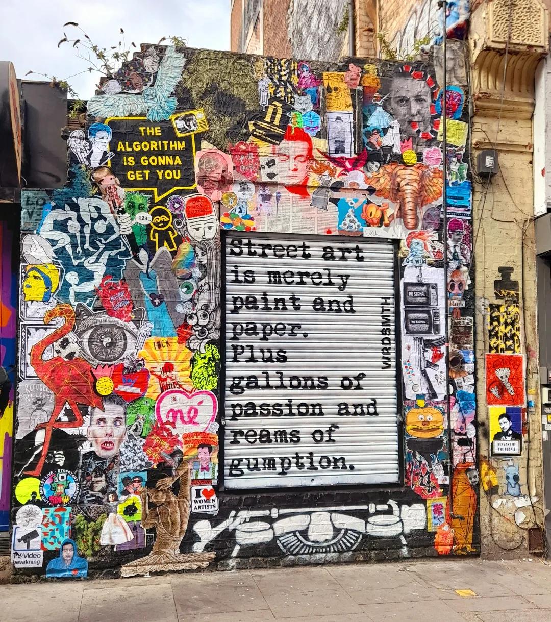 London International Paste-up Festival at North Star Pub