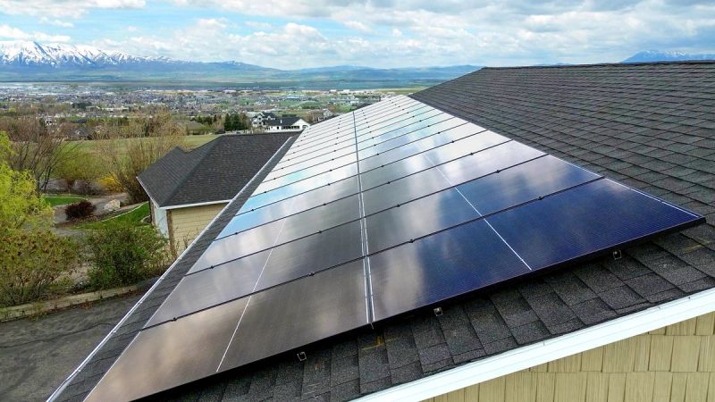 Residential solar install