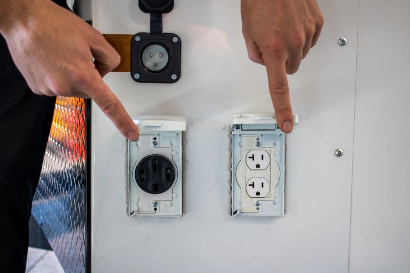 Off-grid solar install