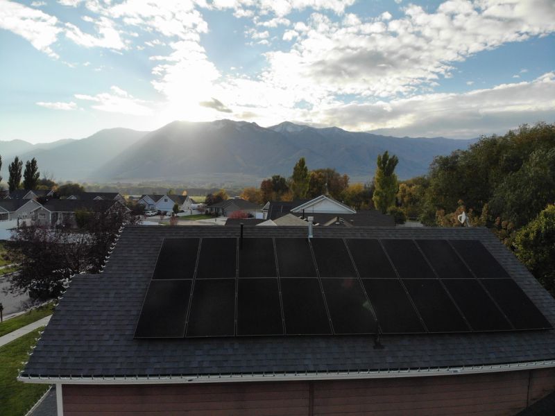 Residential solar install