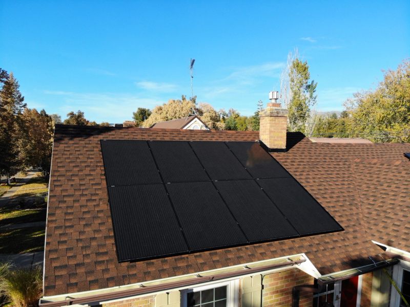 Residential solar install