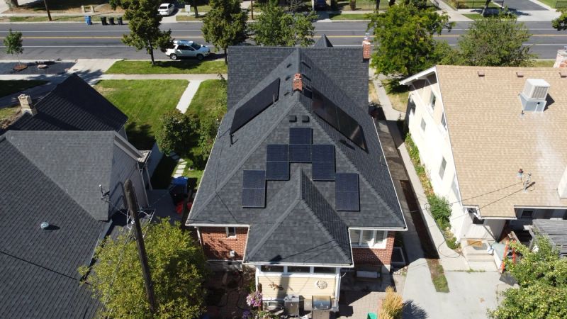 Residential solar install