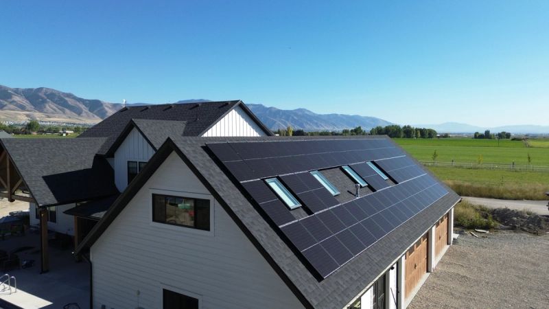 Residential solar install
