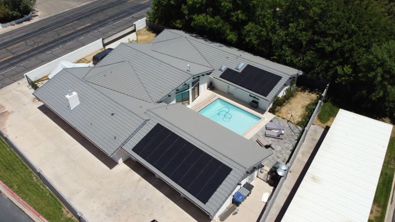 Residential solar install