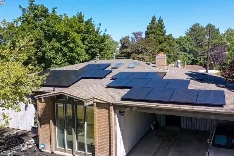 Residential solar install