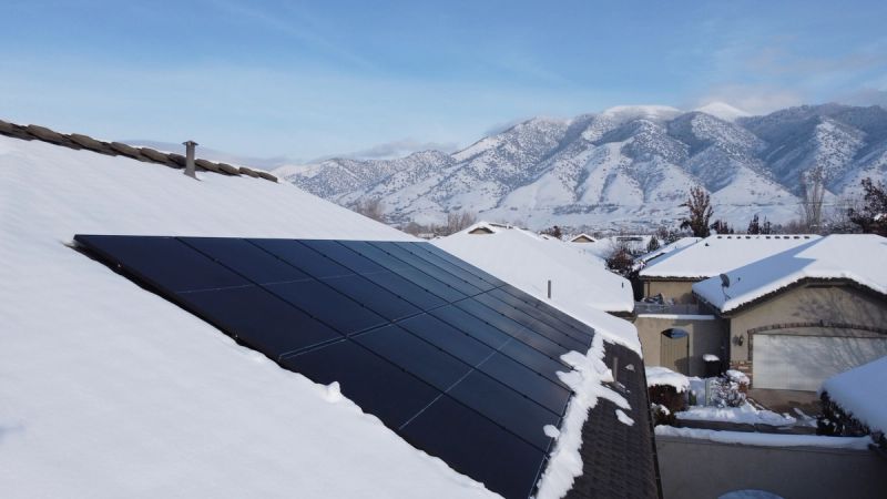 Residential solar install