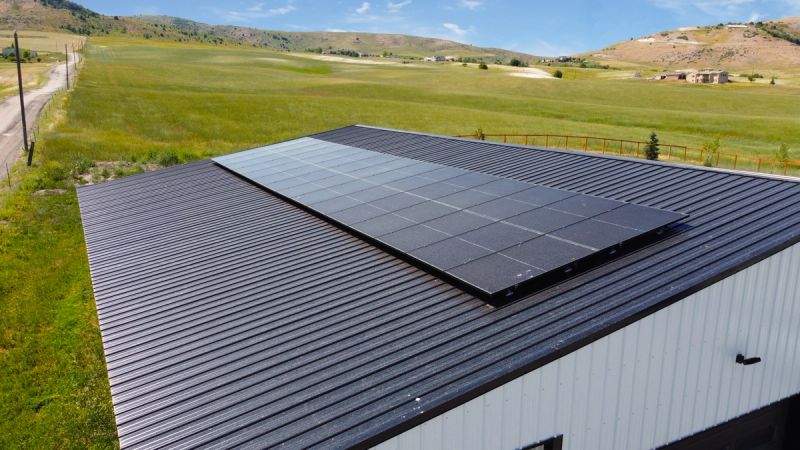 Residential solar install