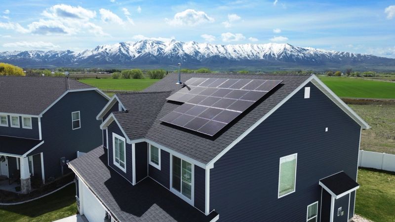 Residential solar install