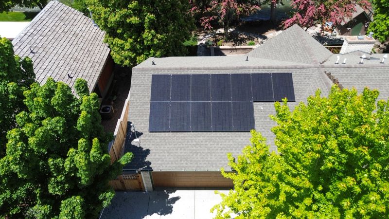 Residential solar install
