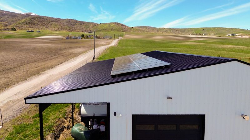 Residential solar install