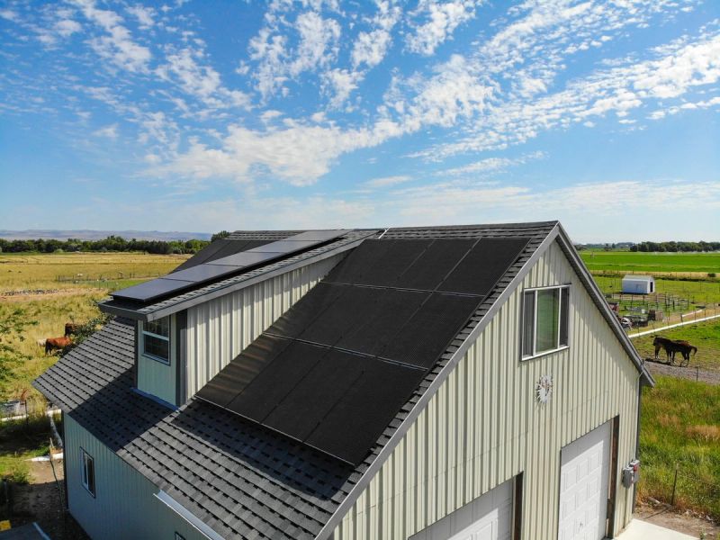 Residential solar install