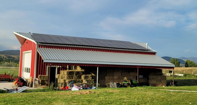 Residential solar install