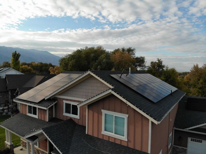 Residential solar install