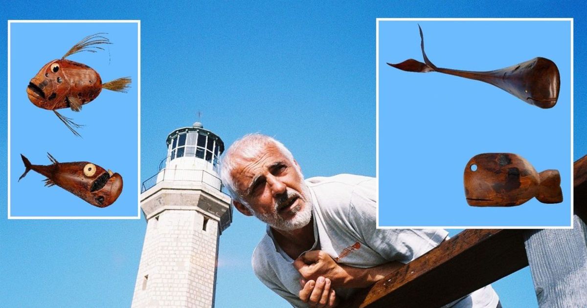 Ivan Bulić Ićo dugogodišnji je lanternist na viškoj Stončici, a široj javnosti je poznat i kao umjetnik koji od naplavina što mu more donese u uvalu pored njegovog svjetionika, izrađuje ribe ili kako ih on voli zvati "Đuđe".