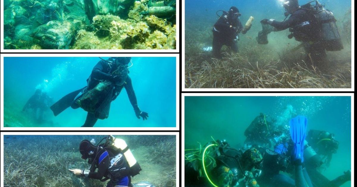 FOTO Očišćeno pet kubika smeća s morskog dna jakljanske vale