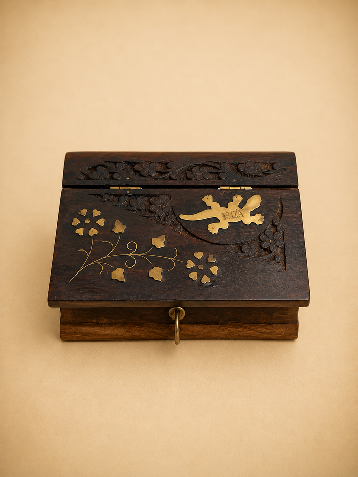 Spanish Wooden Jewelry Box