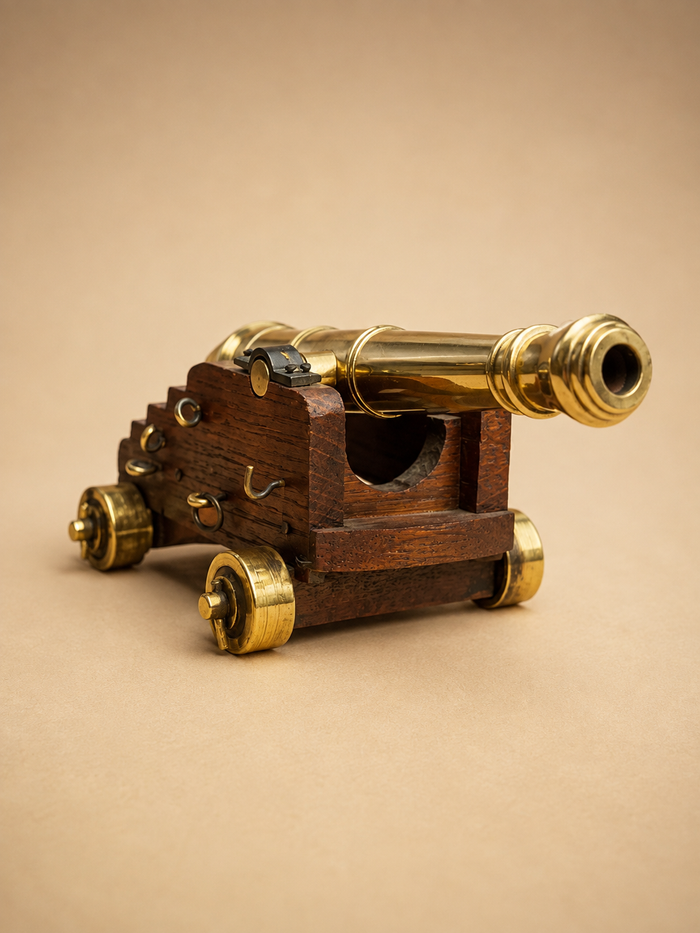 British Victorian Bronze Signal Cannon