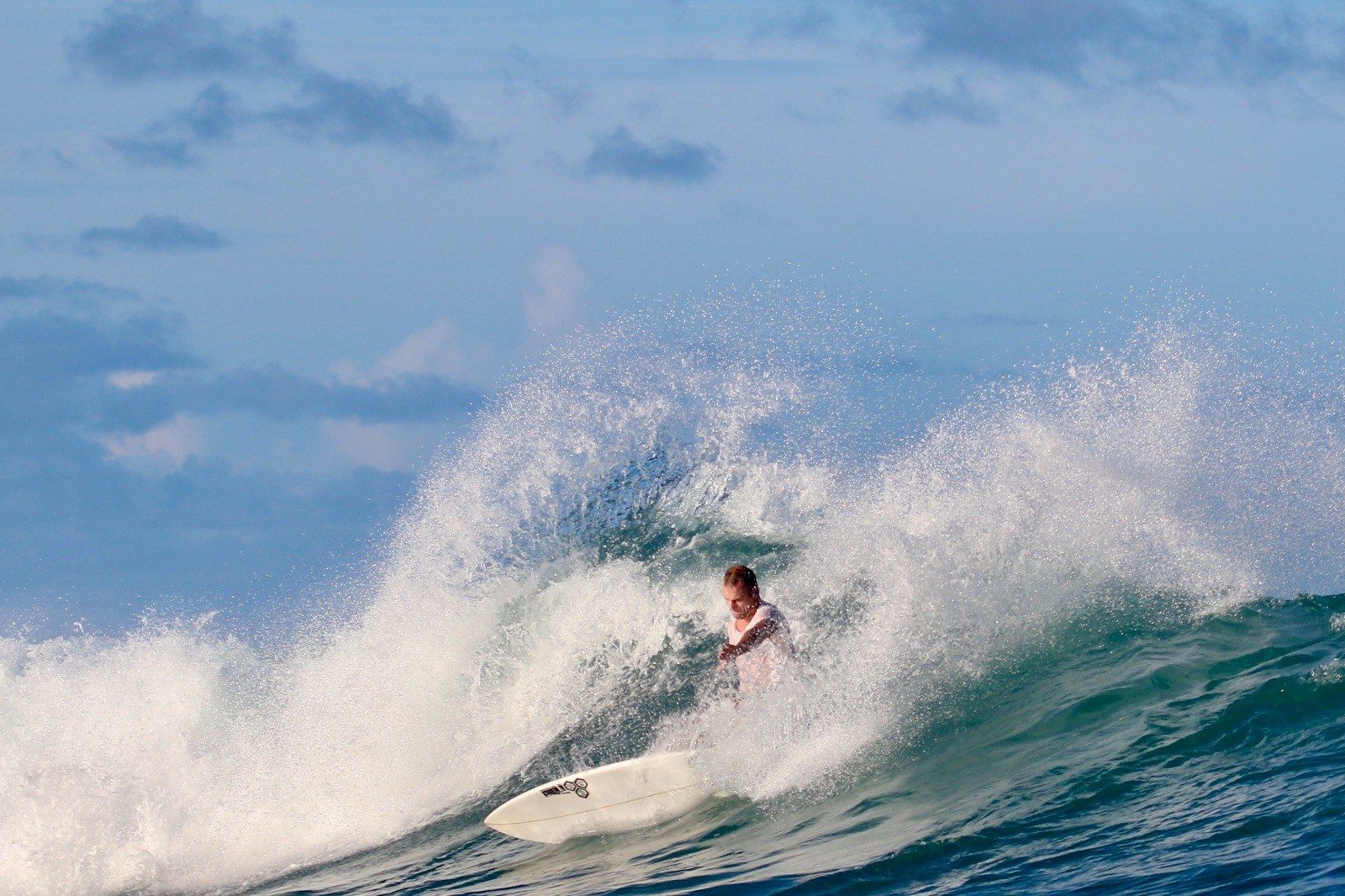 Surf Maroc Co-Founder Ben O'Hara surfing