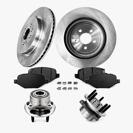 Disc Brake Rotor and Hub Assembly Kits