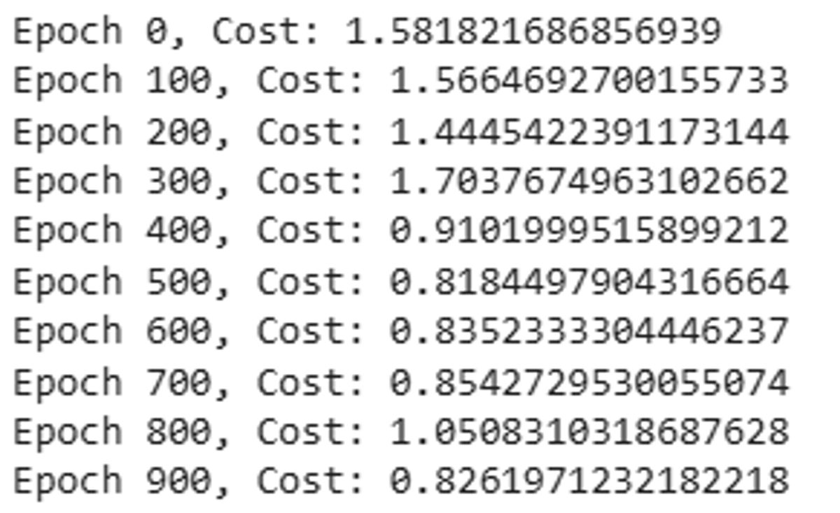 Figure 2, Train the Model using SGD