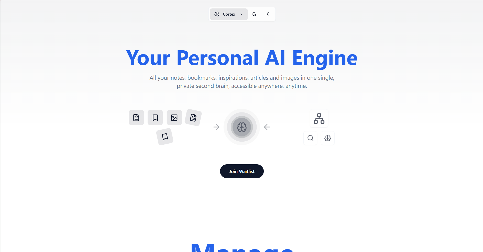 Cortex – Your Personal AI Engine